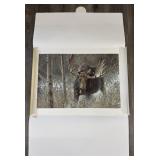 Robert Bateman "The Challenge - Bull Moose"