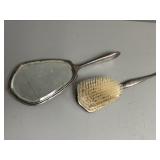 Sterling Silver Mirror and Brush Dresser Set