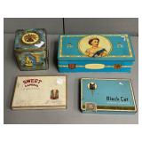 Cigarette and Royalty Tins