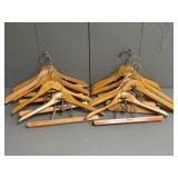 Wooden Eatons Setwell Suit Hangars