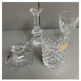 Val St. Lambert Belgian Crystal Pieces