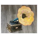 Cardboard Cutout Advertising Gramophone