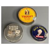 Three Tobacco Tins