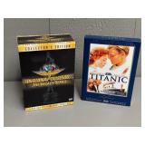 Boxed DVD Sets, Titanic, Indianapolis 500