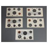 1969, 1970, 1972 Canadian Coin Sets