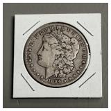 1884 USA Bald Eagle Silver Morgan Dollar Coin