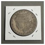 1884 USA Bald Eagle Silver Morgan Dollar Coin