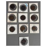 1888-1929 One Cent Canadian Coins