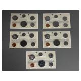 1978 Canadian Coin Sets, Five Altogether