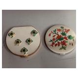 Pair of Beautiful Vintage Compacts