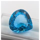 $13,258 App. 47.35ct Cert. Royal Blue Topaz Gem