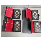 1981, 1982 Double Struck Canadian Coin Sets