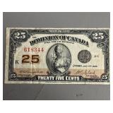 1923 Dominion of Canada Shinplaster
