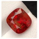 $5,300 App. 5.3ct Cert. Spessartine Garnet Gem