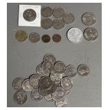 Assorted Canadian Coins
