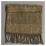 Art Deco Beaded Purse with Button Closure