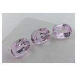 $11,850 App. 23.07 ct Cert. Pink Kunzite Gems