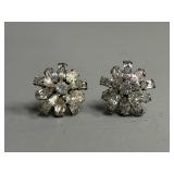 Sherman Designer Costume Jewelry Earrings