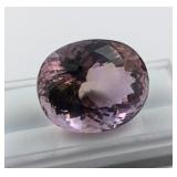 $7,338 App. 48.92ct Cert. Bi-Colour Ametrine Gem