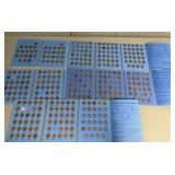 Five Coin Folders 1909-1952, Not Complete