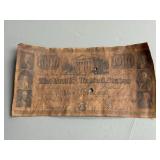 1840 $1000 US Bank Note