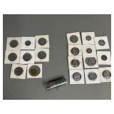 Assorted 5 Cent Canadian Coins