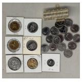 Assorted Canadian Coins