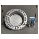 Pewter Wine Slide and Opryland Thimble