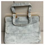 Vintage Italian Suede Handbag