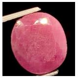$8,500 App. 4.25ct Cert. Untreated Ruby Gem