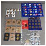 Assorted Coins, POGS, Collectible Coins