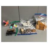 Assorted Doll House Furniture + Accessories