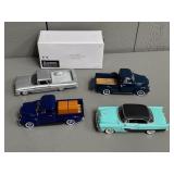 Five 1:32 Scale Model Vehicles