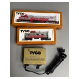 Tyco Hobby Transformer + Engine and Caboose Set