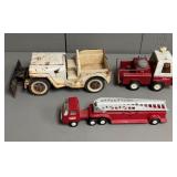 Three Toy Trucks, Tonka, Buddy L