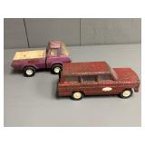 Tonka Jeep Wagoneer + Tonka Pickup Truck