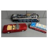 Three Tin Toy Vehicles