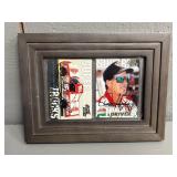 Framed Signed Ron Hornaday Nascar Cards