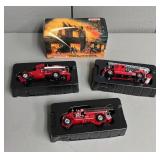 Matchbox Collectibles Fire Engine Series in Boxes