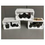 Three Die Cast + Plastic Military Vehicles