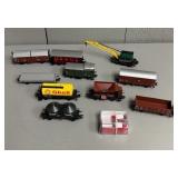 Box of Assorted Model Train Cars, Some Marklin