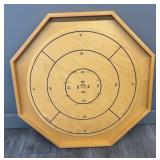 Wooded Reversible Crokinole/Checkers Board