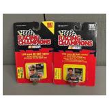 Two Racing Champions 1:144 Scale Die Cast Replica