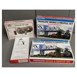 Assorted HO Scale Train Accessories + Kits