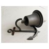 Brass Wall Mount Anchor Dinner Bell