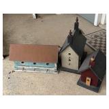 Three Charming Birdhouses