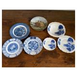 Group of China Display Plates