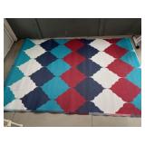 Plastic Patterned Outdoor Area Rug