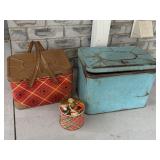 Three Vintage Storage Tins