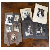 Group of Antique Sepia Portraits